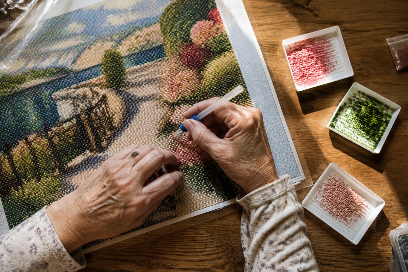 diamond painting als hobby voor senioren